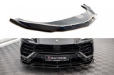 Spoiler Maxton Design versiunea 2 potrivit pentru bara frontala a Lamborghini Urus MK1 dupa 2018, lac negru Performance AutoTuning