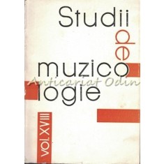 Studii De Muzicologie XVIII