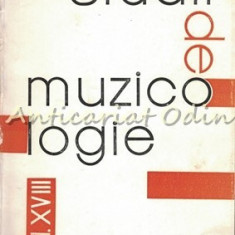 Studii De Muzicologie XVIII