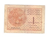 Bancnota Yugoslavia 1 dinar 1919, circulata, uzata