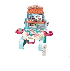 Set de joaca doctor dentist cu accesorii in gentuta foto