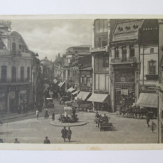 București-Lipscani/Piața Sf.Gheorghe,magazine,carte poș.foto aprox.1916