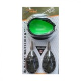 Set 2 momitoare Method Feeder 50g+60g si incarcator East Shark