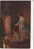 CPIB 16797 CARTE POSTALA - PAUL PEEL - AFTER THE BATH, STENGEL, 1923
