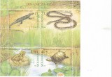 Moldova.2005 Animale:Reptile si amfibieni-Bl. DF.114