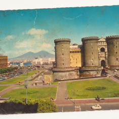 IT2 - Carte Postala-ITALIA-Napoli, Maschio Angioino, circulata 1972