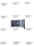 Sim tray Samsung SM-S916 S23+ / S23 PLUS (5G) BLACK