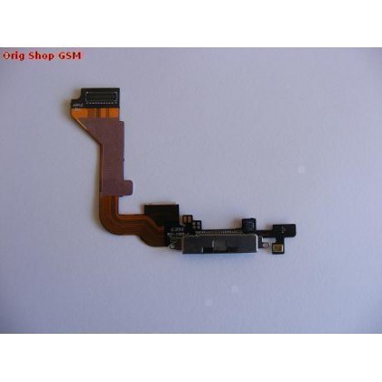 Banda Flex iPhone 4G (Conector incarcare) Negru Original Swap