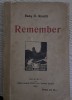 Radu R Rosetti Remember