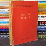 FOLCLOR LITERAR (I) - Folclor / Magie / Etnografie - Universitatea Din Timișoara, Facultatea de Filologie - Timișoara, 1967