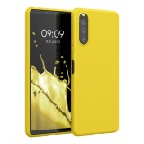 Husa pentru Sony Xperia 10 III, Silicon, Galben, 54754.165, Carcasa