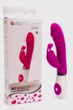 Vibrator Rabbit Gene, Violet, 20 cm, Pretty Love
