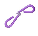 Dispozitiv de antrenament pentru tonifierea coapselor, Mov,