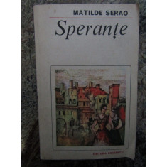 SPERANTE-MATILDE SERAO