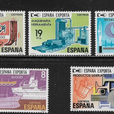 C3264 - Spania 1980 - Export 5v.neuzat,perfecta stare