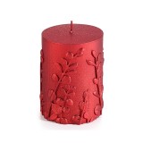 Lumanare ambientala ceara rosie ID &Oslash; 7 cm x 11 H