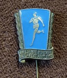 Insigna Sportiva - Al 4-lea Festival Mondial al Tineretului și Studenților București (02 - 16 august 1953)