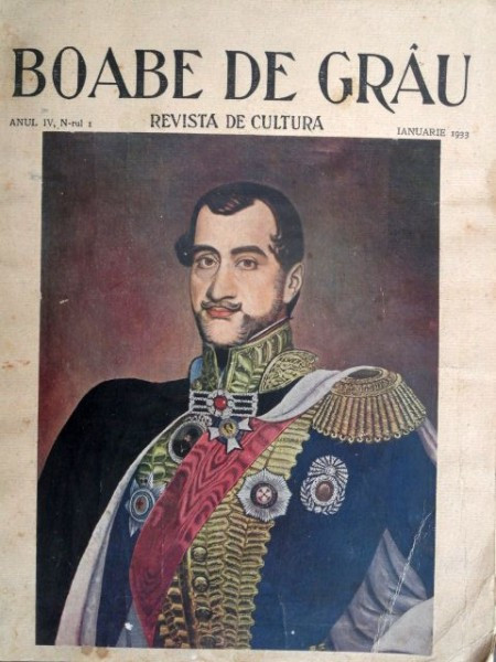 REVISTA BOABE DE GRAU NR.1/1933