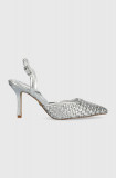 Cumpara ieftin Aldo pantofi cu toc Eleonore culoarea argintiu, 13738912.Eleonore