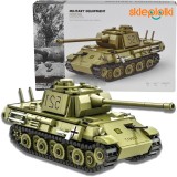 BLOCURI DE CONSTRUCȚIE SET DE TANC DE LUPTĂ PANTHER PENTRU COPII MODEL MILITAR