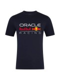 Red Bull Racing tricou de bărbați Core logo navy F1 Team 2025 - L
