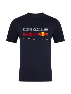 Red Bull Racing tricou de bărbați Core logo navy F1 Team 2025 - L foto