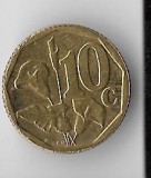 Moneda 10 cents 2010 - Africa de Sud, Afrika Tshipembe