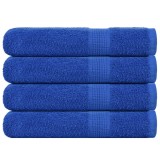 Gossi prosoape frogn 4 buc., albastru, 100x200 cm, 360 g/m2