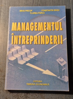 Managementul intreprinderii Mihai Pricop Florea Parvu foto