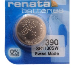 Baterie 390, SR1130SW, 1.55V, oxid argint, Renata