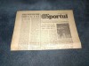 ZIARUL SPORTUL 19 NOIEMBRIE 1981