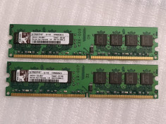 Memorie RAM desktop Kingston ValueRAM 1GB DDR2 800MHz KVR800D2N6/1G - poze reale foto