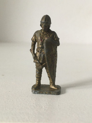 * Figurina metal HUN miniatura 4 cm foto