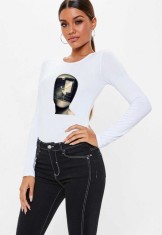 Bluza dama alba - Dali - Globul - L