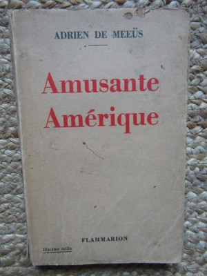 Amusante am&amp;eacute;rique - Adrien De Mee&amp;uuml;s foto