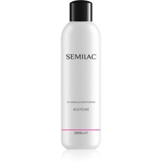Semilac Liquids acetonă pentru a &icirc;ndepărta gelul de pe unghii 1000 ml