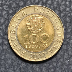 Portugalia 100 escudos 2000 Pedro Nunes