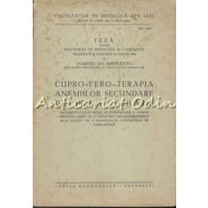 Cupro-Fero-Terapia Anemiilor Secundare Din Prima Copilarie - 1938
