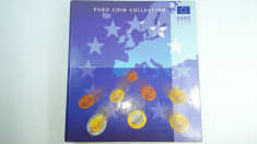 n Album pentru monede de colectie Euro si Eurocent, 12 tari diferite, 12 folii foto