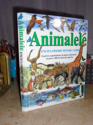 ANIMALELE * ENCICLOPEDIE PENTRU COPIII , 1.000 DE ILUSTRATII , FLAMINGO , 2004 * foto