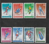 Romania 1987 - #1194 J. O. de Iarna Calgary 8v MNH