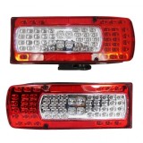Cumpara ieftin Set Lampi Spate Auto LED Stanga Si Dreapta, LED SMD, 24V, Compatibile VOLVO FH FM 2012+