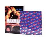 Șervețele MAXMAN Confidence Delay Wipes for Man, pentru &icirc;nt&acirc;rzierea ejaculării, acțiune rapidă, 10 bucăți