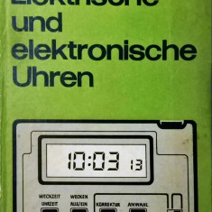 Krug - Elektrische und Elektroniche Uhren - 1032 (carte pe limba germana)