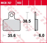 Set placute frana fata-spate TRW MCB767 - Beta Minitrial 50 - Scorpa SR-SY 125-250 - Sherco Trials 80-290cc