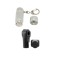 Set 10 etichete lacat antifurt negre pentru agatator + magnet breloc declansator, MyStyle&reg;