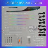 Kit lumini ambientale Audi A6 C7 RS6 2012-2018, control telefon sau sistem original