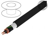 Cablu Rotund Litat Cu PVC Negru 14G1,5mm2 HELULIGHT&reg;