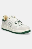 Tommy Jeans sneakers RETRO BASKET WASHED SUEDE femei, culoarea bej, EN0EN02773