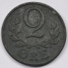 Danemarca, 2 &Oslash;re 1942 - Christian X&nbsp;, Zinc, Europa